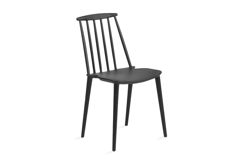Ventnor Stol 2-pk - Svart - Møbler - Stoler & lenestoler - Spisestuestoler & kjøkkenstoler