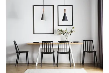 Ventnor Stol 2-pk - Svart - Møbler - Stoler & lenestoler - Spisestuestoler & kjøkkenstoler