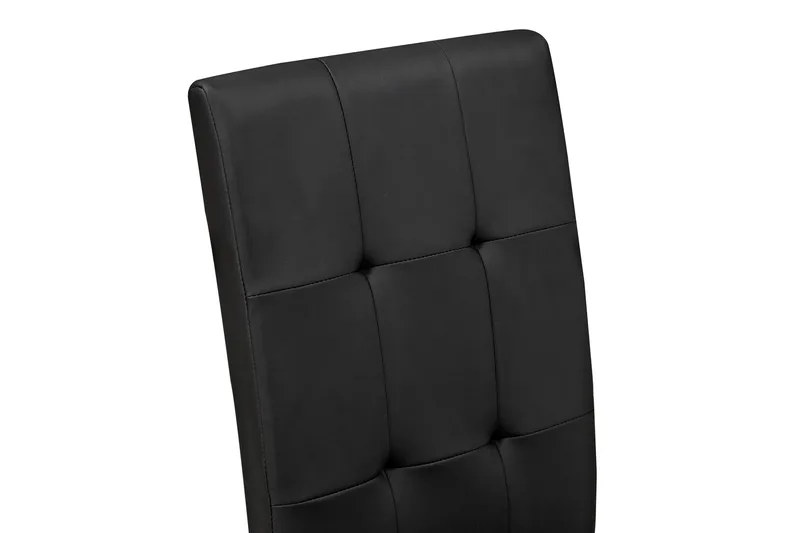 Viktor Spisestol - Kunstlær / Hvit / Svart - Møbler - Stoler & lenestoler - Spisestuestoler & kjøkkenstoler