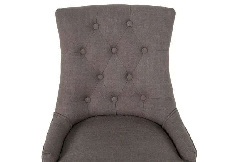 Viktoria Lenestol - Grå/Hvit - Møbler - Stoler & lenestoler - Spisestuestoler & kjøkkenstoler