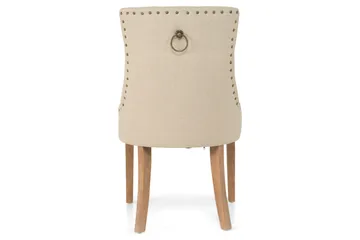 Viktoria Spisestol med Nagler - Beige / Vintage - Møbler - Stoler & lenestoler - Spisestuestoler & kjøkkenstoler