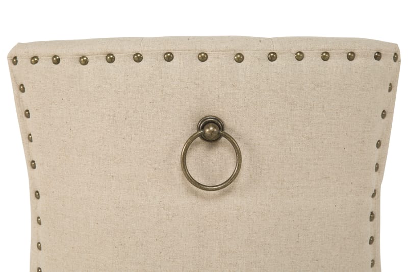 Viktoria Spisestol med Nagler - Beige / Vintage - Møbler - Stoler & lenestoler - Spisestuestoler & kjøkkenstoler