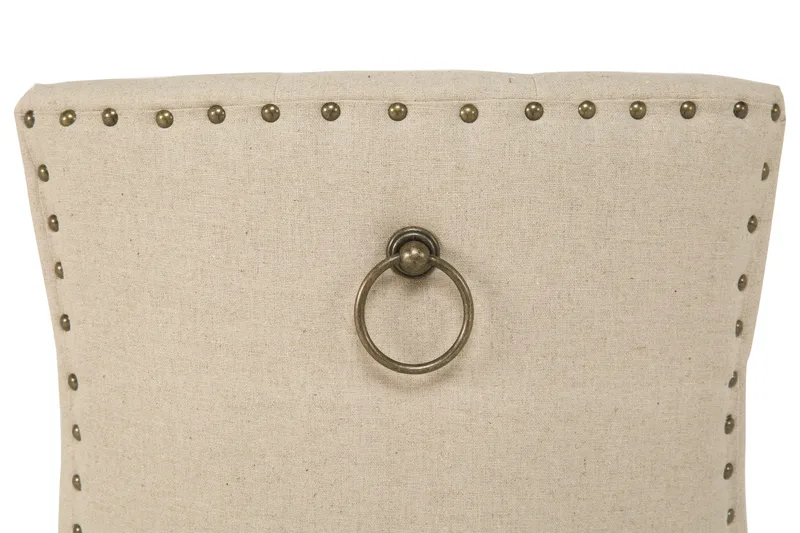 Viktoria Spisestol med Nagler - Beige / Vintage - Møbler - Stoler & lenestoler - Spisestuestoler & kjøkkenstoler