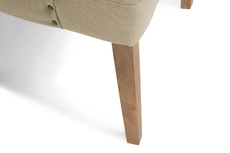 Viktoria Spisestol med Nagler - Beige / Vintage - Møbler - Stoler & lenestoler - Spisestuestoler & kjøkkenstoler