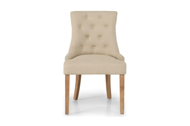 Viktoria spisestol med nagler - Beige/vintage - Møbler - Stoler & lenestoler - Spisestuestoler & kjøkkenstoler