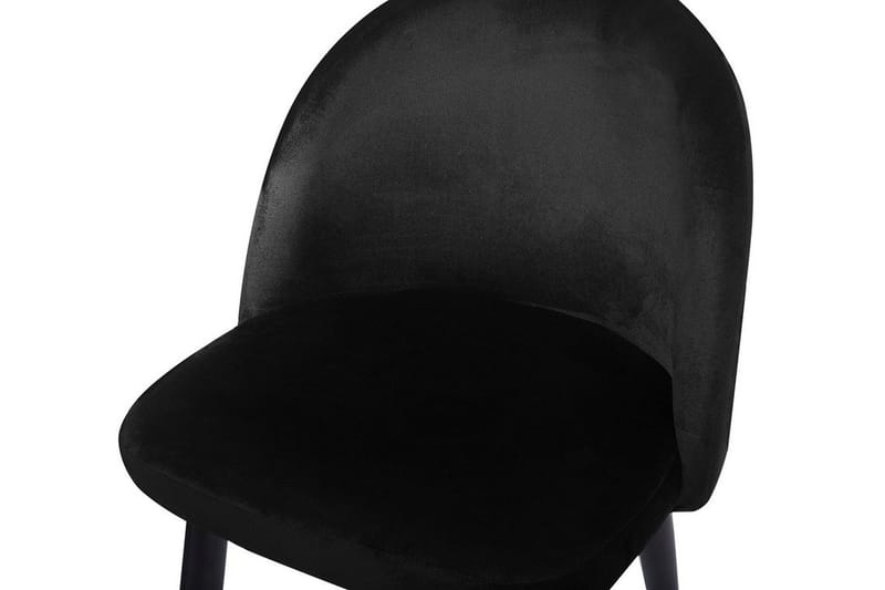 Visalia Stol 2-pk - Svart - Møbler - Stoler & lenestoler - Spisestuestoler & kjøkkenstoler