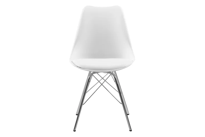 Warlen Spisestol - Hvit - Møbler - Stoler & lenestoler - Spisestuestoler & kjøkkenstoler