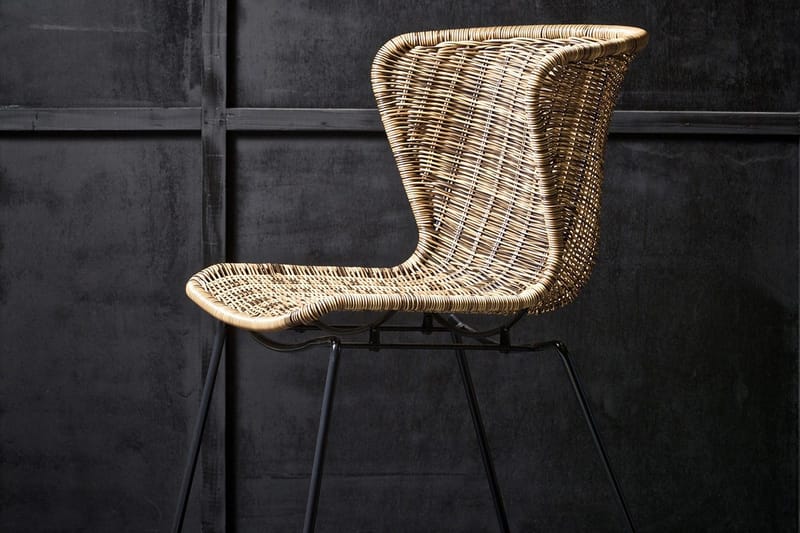 Wings Kjøkkenstol 2-pk - Natur - Møbler - Stoler & lenestoler - Spisestuestoler & kjøkkenstoler