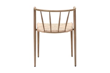 Winston Spisestol med Armlener - Brun / Beige / Natur - Møbler - Stoler & lenestoler - Spisestuestoler & kjøkkenstoler