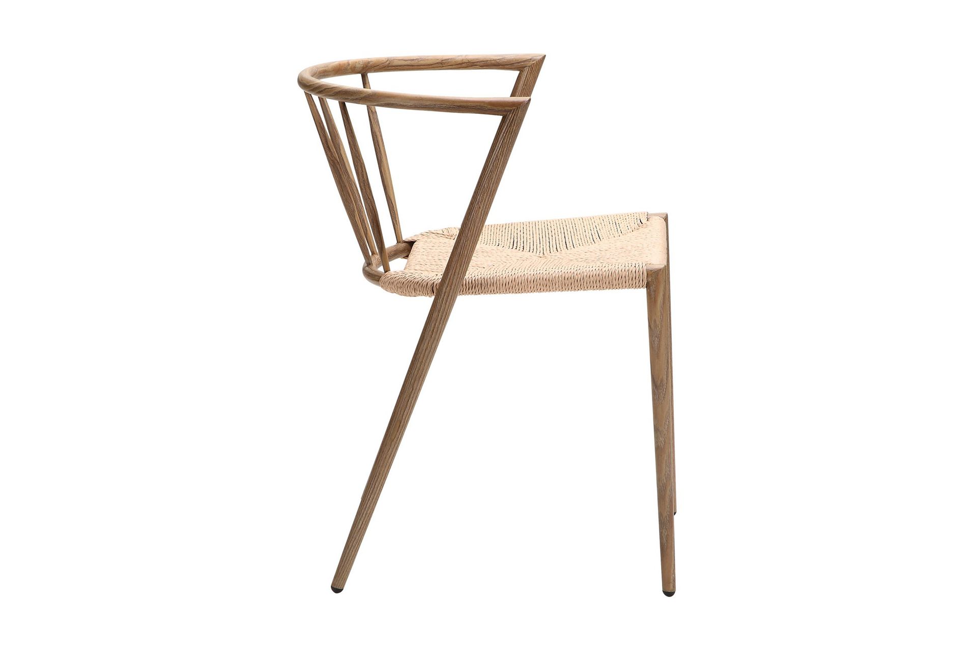 Winston Spisestol med Armlener - Brun / Beige / Natur - Møbler - Stoler & lenestoler - Spisestuestoler & kjøkkenstoler