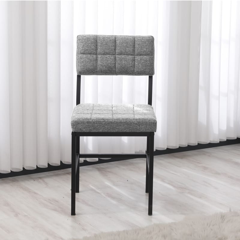 Stedum spisestol - Grå - Møbler - Stoler & lenestoler - Spisestuestoler & kjøkkenstoler