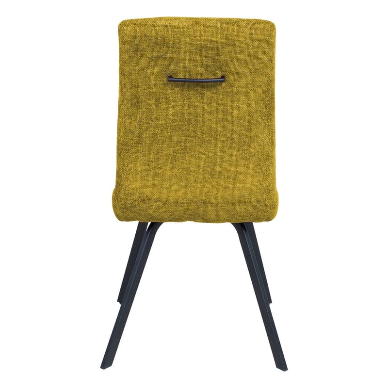 Stol HOME4YOU Agata Mørk gul - Mørk gul - Møbler - Stoler & lenestoler - Spisestuestoler & kjøkkenstoler