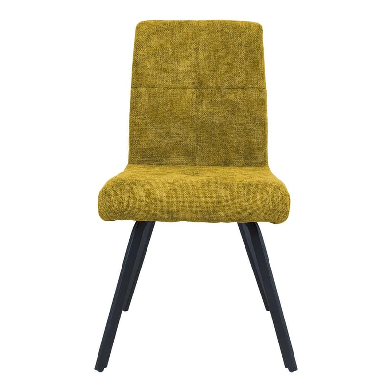 Stol HOME4YOU Agata Mørk gul - Mørk gul - Møbler - Stoler & lenestoler - Spisestuestoler & kjøkkenstoler