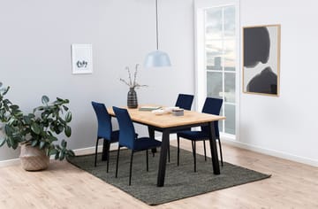 Stol HOME4YOU Demina Blå - Blå - Møbler - Stoler & lenestoler - Spisestuestoler & kjøkkenstoler