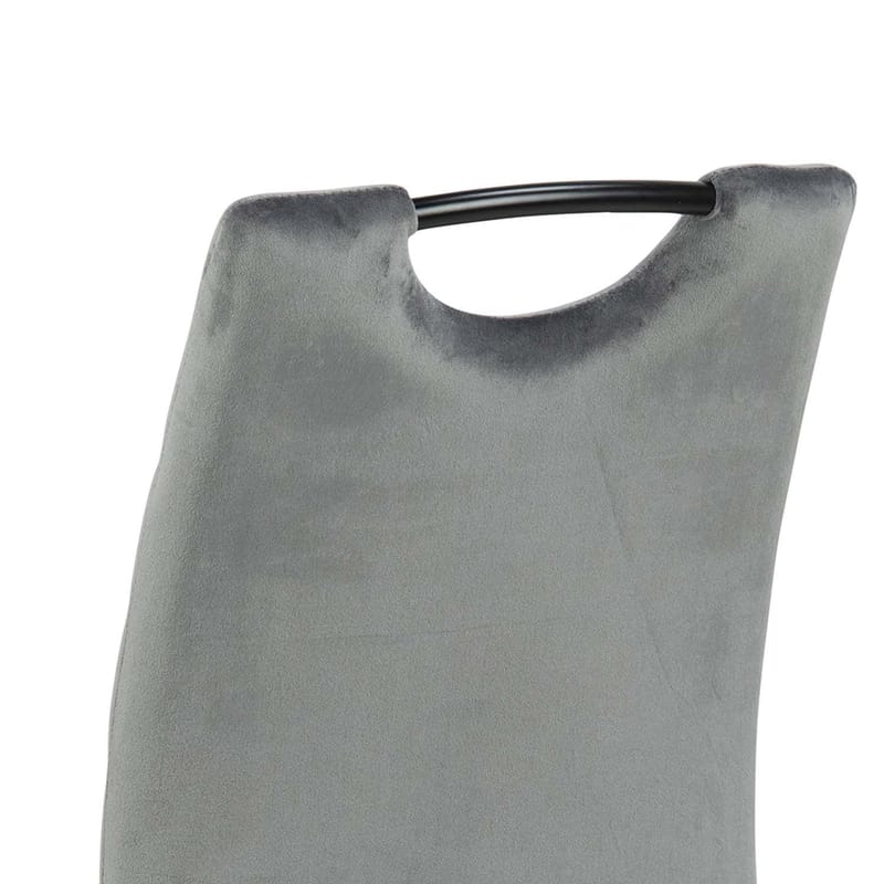 Stol HOME4YOU Dia mørkegrå - Mørk grå - Møbler - Stoler & lenestoler - Spisestuestoler & kjøkkenstoler