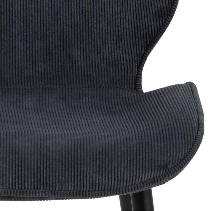 Stol HOME4YOU Femke Antrasitt - Antrasitt - Møbler - Stoler & lenestoler - Spisestuestoler & kjøkkenstoler