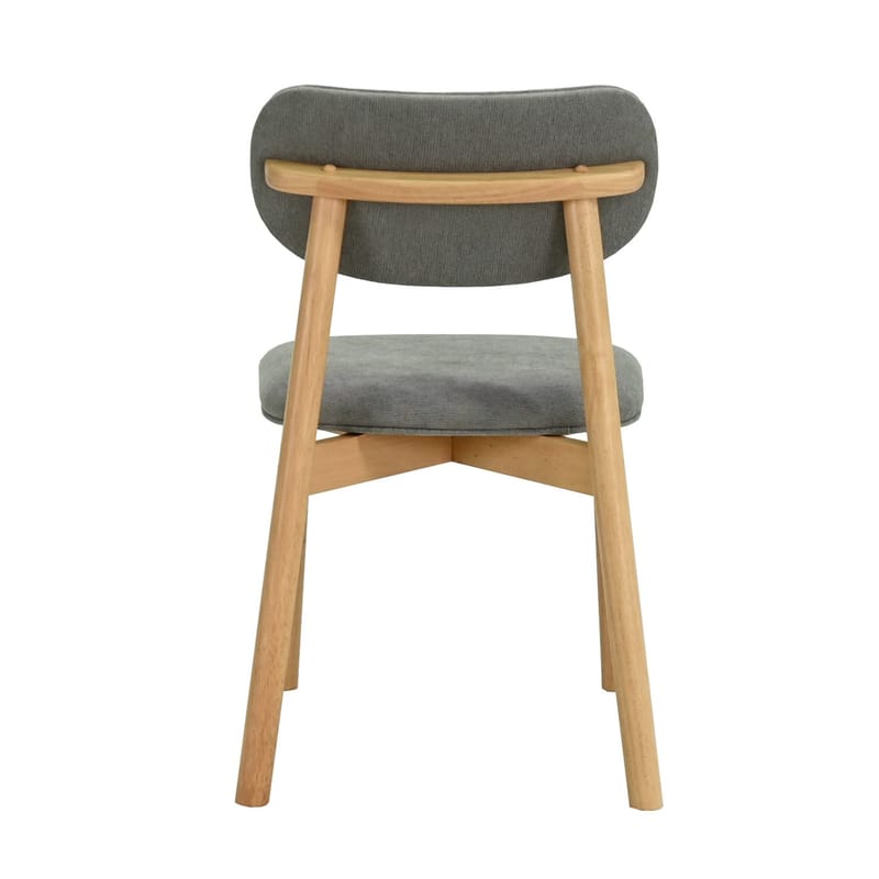 Stol HOME4YOU Gardenia Grå - Grå - Møbler - Stoler & lenestoler - Spisestuestoler & kjøkkenstoler