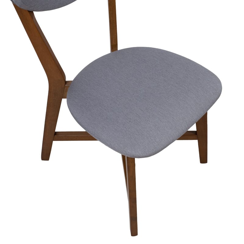 Stol HOME4YOU Jesper grå - Grå - Møbler - Stoler & lenestoler - Spisestuestoler & kjøkkenstoler