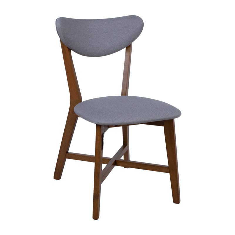 Stol HOME4YOU Jesper grå, Grå