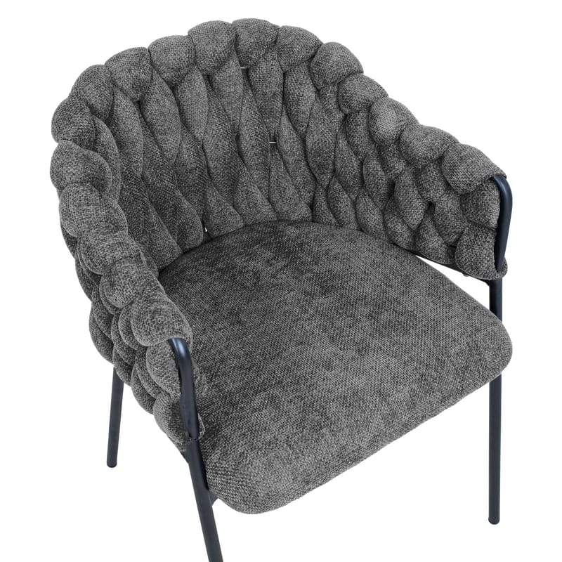 Stol HOME4YOU Kronos Grå - Grå - Møbler - Stoler & lenestoler - Spisestuestoler & kjøkkenstoler