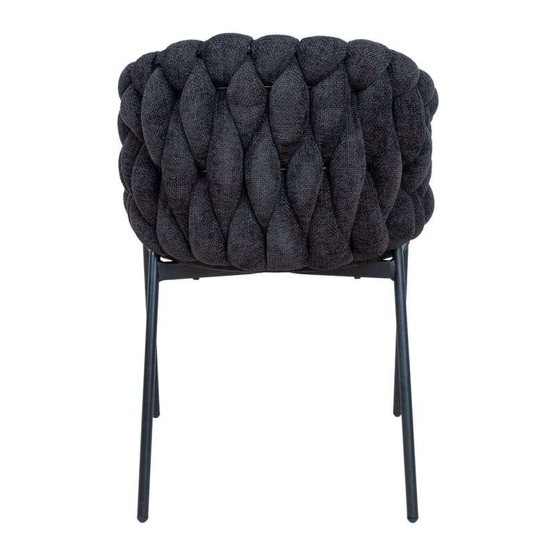 Stol HOME4YOU Kronos Svart - Svart - Møbler - Stoler & lenestoler - Spisestuestoler & kjøkkenstoler