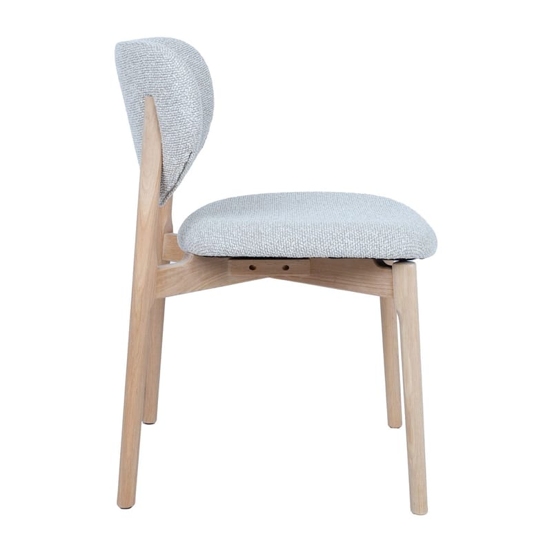 Stol HOME4YOU Leka lys beige - Lys beige - Møbler - Stoler & lenestoler - Spisestuestoler & kjøkkenstoler