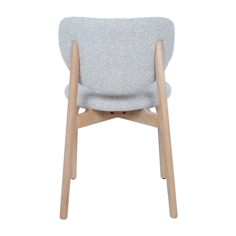 Stol HOME4YOU Leka lys beige - Lys beige - Møbler - Stoler & lenestoler - Spisestuestoler & kjøkkenstoler