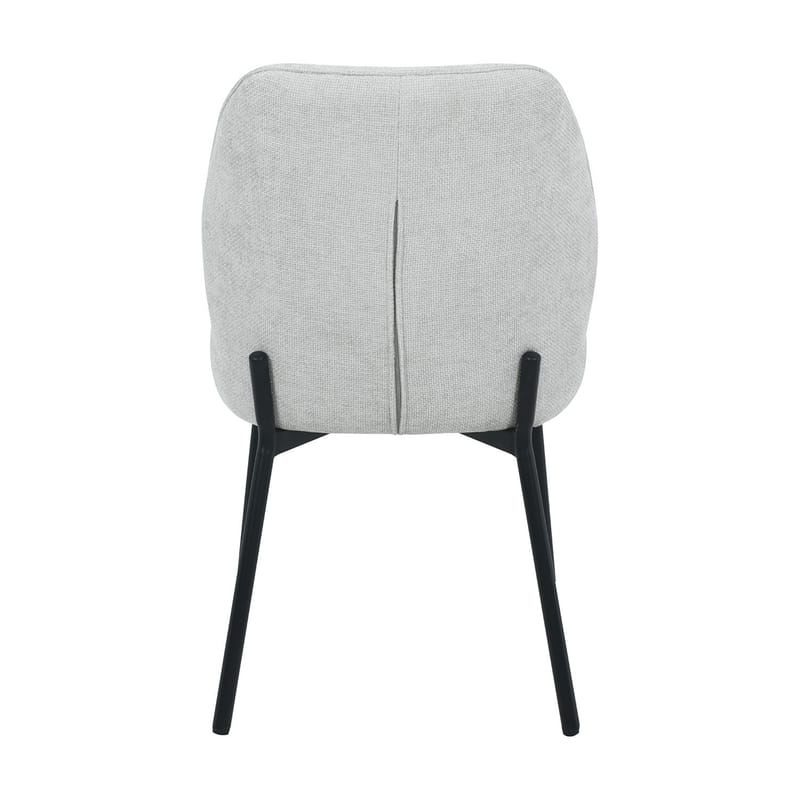 Stol HOME4YOU Zaylen Lysegrå - Lysegrå - Møbler - Stoler & lenestoler - Spisestuestoler & kjøkkenstoler
