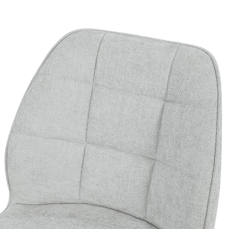 Stol HOME4YOU Zaylen Lysegrå - Lysegrå - Møbler - Stoler & lenestoler - Spisestuestoler & kjøkkenstoler