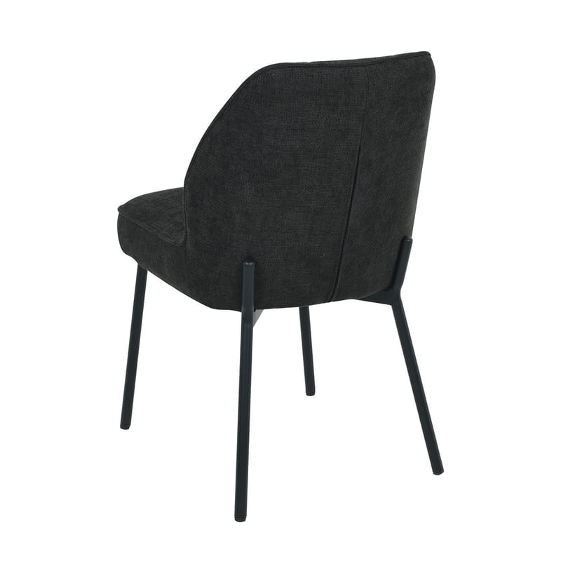 Stol HOME4YOU Zaylen Svart - Svart - Møbler - Stoler & lenestoler - Spisestuestoler & kjøkkenstoler