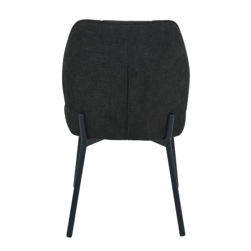 Stol HOME4YOU Zaylen Svart - Svart - Møbler - Stoler & lenestoler - Spisestuestoler & kjøkkenstoler