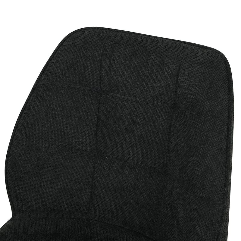 Stol HOME4YOU Zaylen Svart - Svart - Møbler - Stoler & lenestoler - Spisestuestoler & kjøkkenstoler