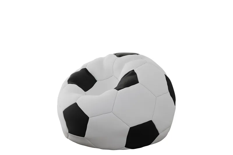 Svalliden Saccosekk 95 cm, Hvit / Svart