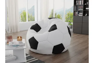 Svalliden Saccosekk 95 cm - Hvit / Svart - Møbler - Stoler & lenestoler - Sittesekk & sakkosekk
