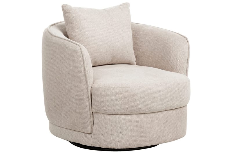 Svingbar lenestol Andalen - Beige - Møbler - Stoler & lenestoler - Lenestoler
