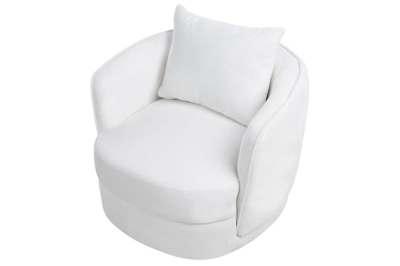 Svingbar lenestol Andalen - Hvit - Møbler - Stoler & lenestoler - Lenestoler