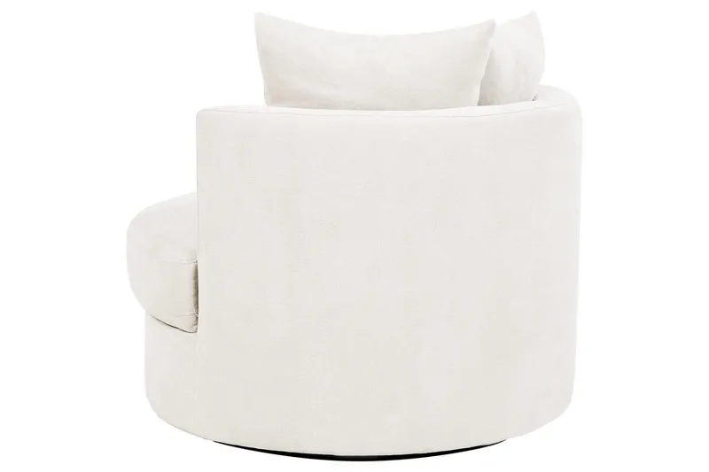 Svingbar lenestol Dalby - Beige - Møbler - Stoler & lenestoler - Lenestoler