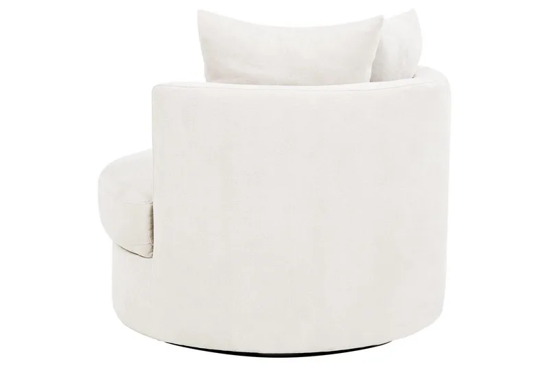 Svingbar lenestol Dalby - Beige - Møbler - Stoler & lenestoler - Lenestoler