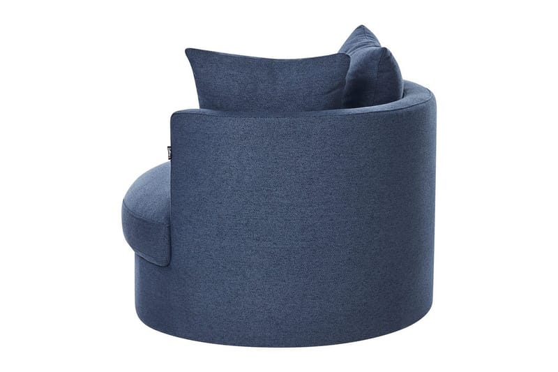 Svingbar lenestol Dalby - Blå - Møbler - Stoler & lenestoler - Lenestoler