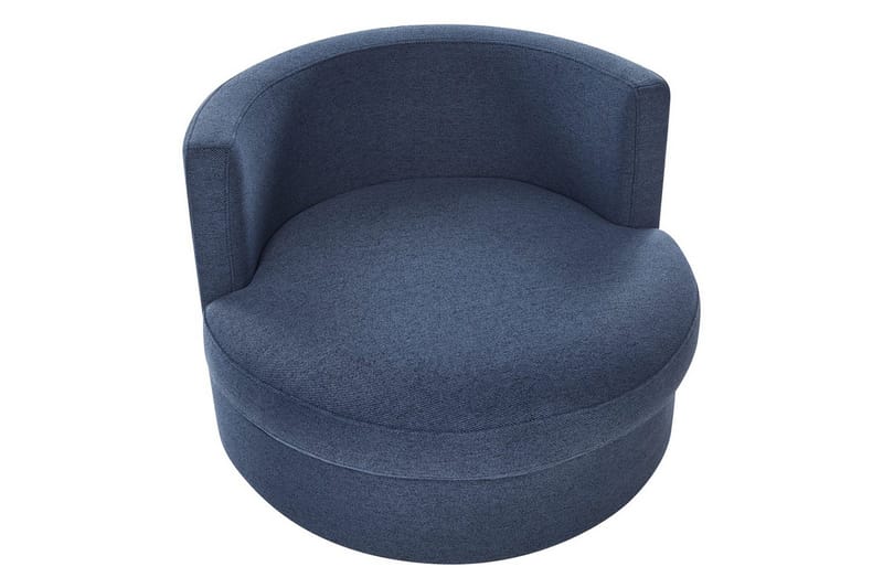 Svingbar lenestol Dalby - Blå - Møbler - Stoler & lenestoler - Lenestoler