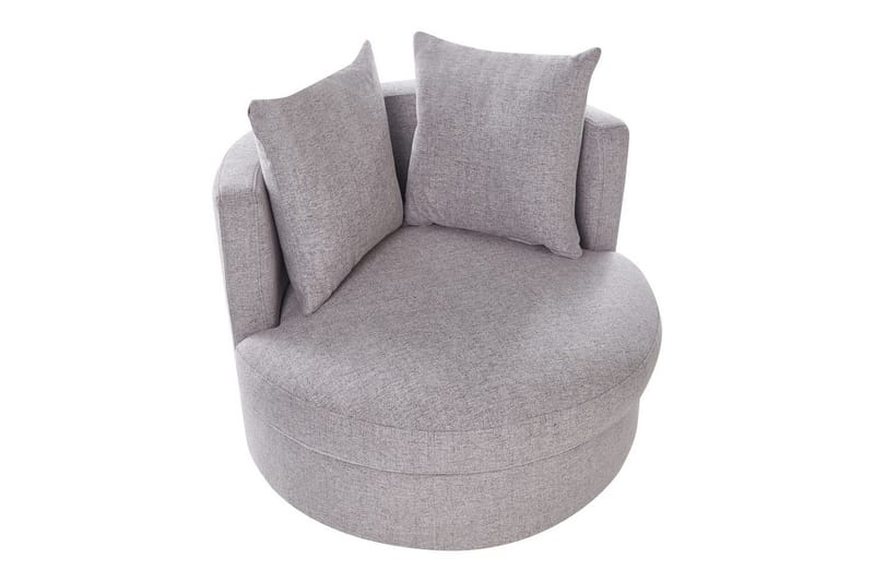 Svingbar lenestol Dalby - Grå - Møbler - Stoler & lenestoler - Lenestoler