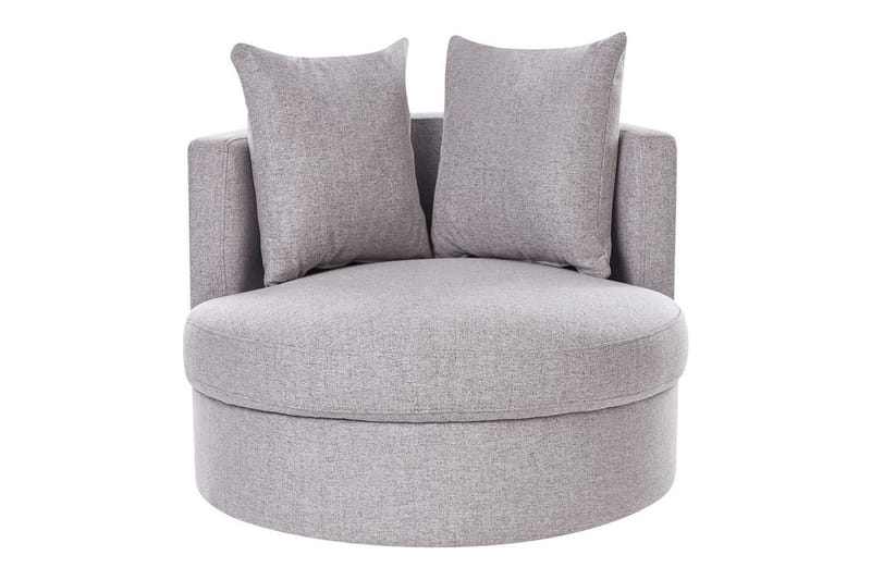 Svingbar lenestol Dalby - Grå - Møbler - Stoler & lenestoler - Lenestoler