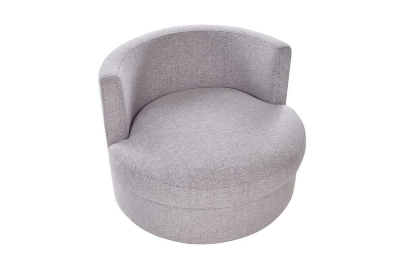 Svingbar lenestol Dalby - Grå - Møbler - Stoler & lenestoler - Lenestoler