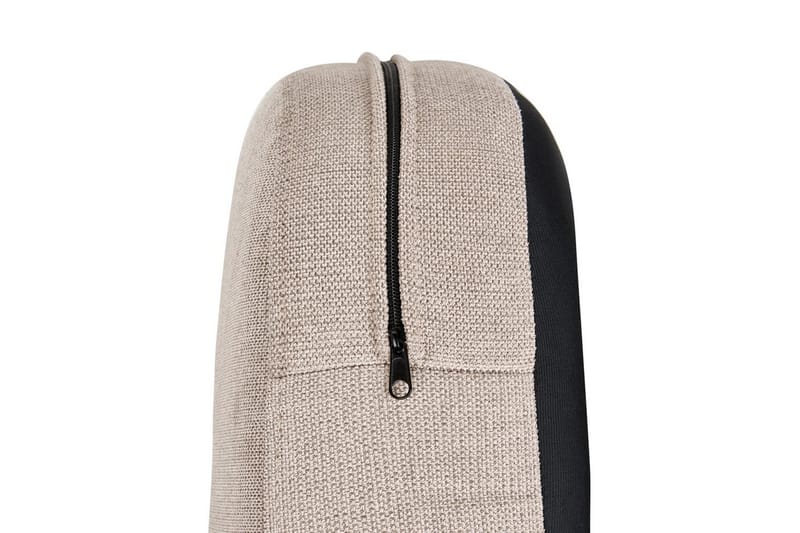 Svingbar lenestol Magnor - Beige, svart - Møbler - Stoler & lenestoler - Lenestoler