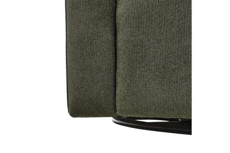 Svingbar lenestol Magnor - Grønn, Svart - Møbler - Stoler & lenestoler - Lenestoler