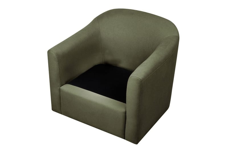 Svingbar lenestol Magnor - Grønn, Svart - Møbler - Stoler & lenestoler - Lenestoler