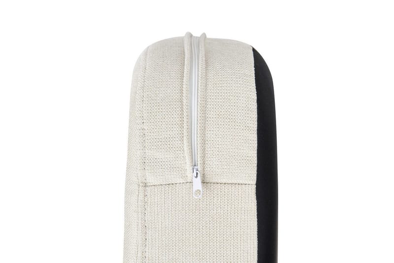 Svingbar lenestol Magnor - Lys beige, svart - Møbler - Stoler & lenestoler - Lenestoler