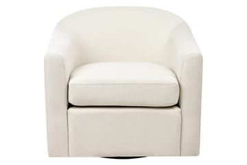 Svingbar lenestol Magnor - Lys beige, svart - Møbler - Stoler & lenestoler - Lenestoler