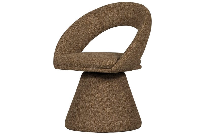 Svingbar spisestol Winter - Sandmelange - Møbler - Stoler & lenestoler - Kontorstol & skrivebordsstol