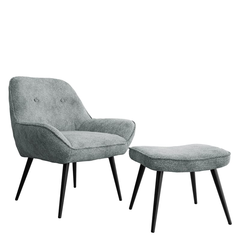 Sylvar Lenestol - Grå - Møbler - Stoler & lenestoler - Lenestoler